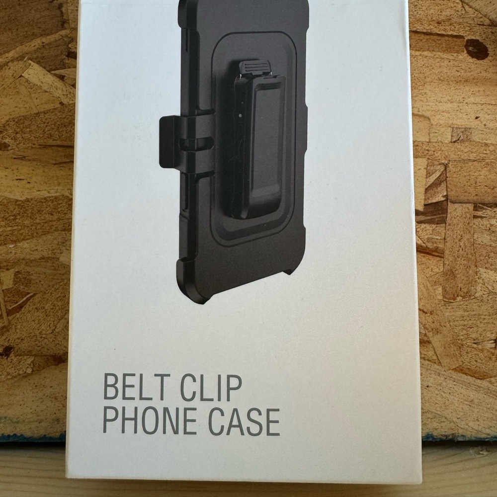 Belt clip phone case